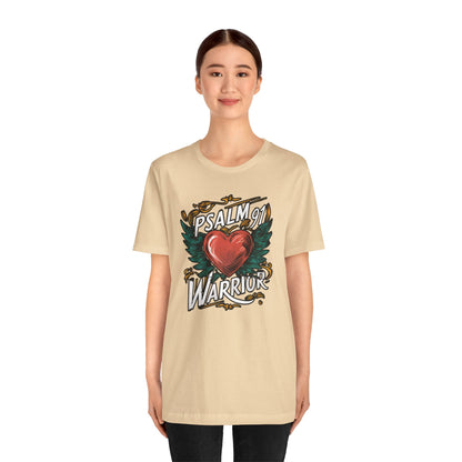 Psalm 91 Warrior - Short Sleeve Tee