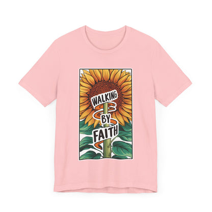 Walking By Faith - Short Sleeve Tee