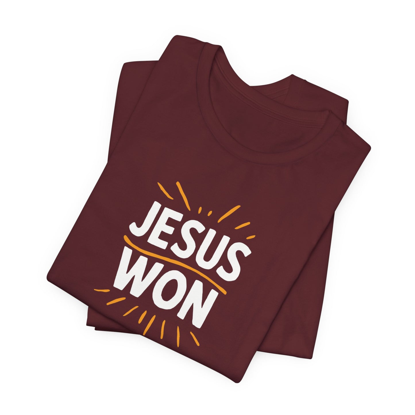 Jesus Won - Short Sleeve Tee