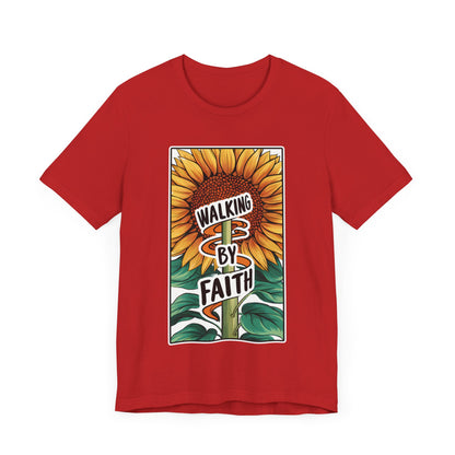 Walking By Faith - Short Sleeve Tee