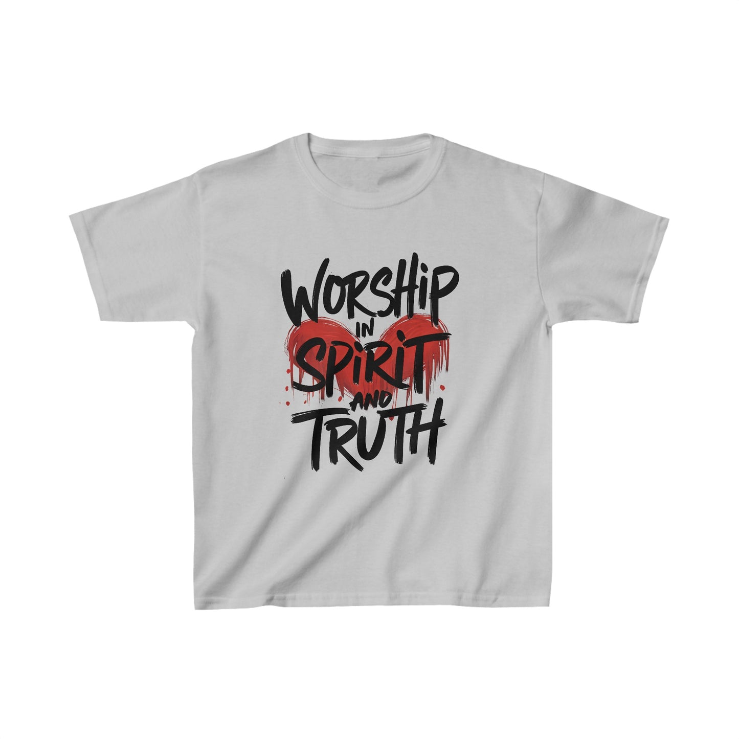 Worship In Spirit & Truth - Kids Heavy Cotton™ Tee