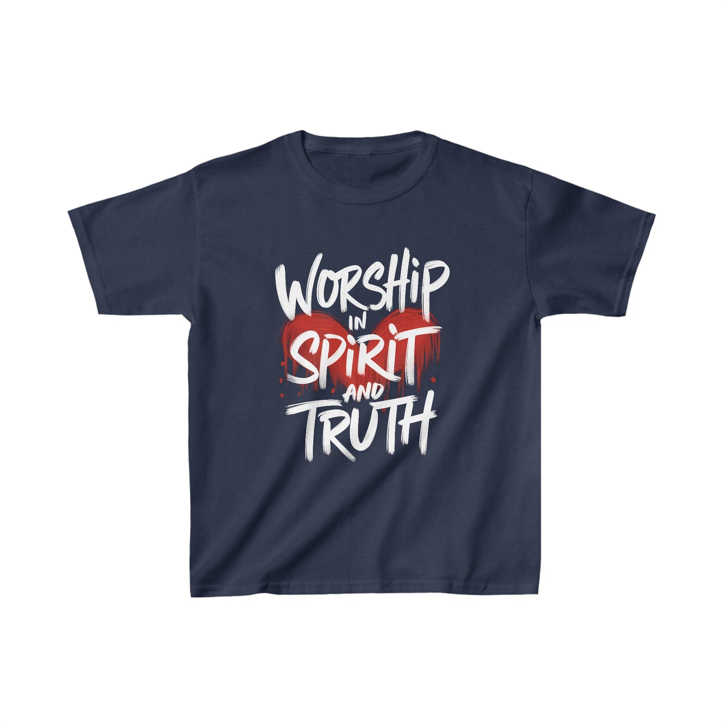 Worship In Spirit & Truth - Kids Heavy Cotton™ Tee