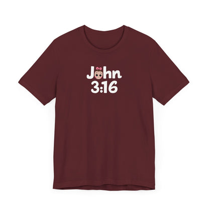 John 3:16 - Short Sleeve Tee