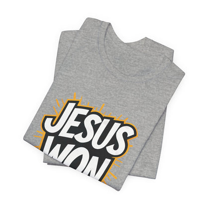Jesus Won - Short Sleeve Tee