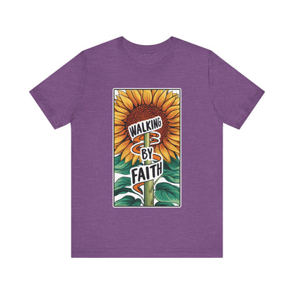 Walking By Faith - Short Sleeve Tee