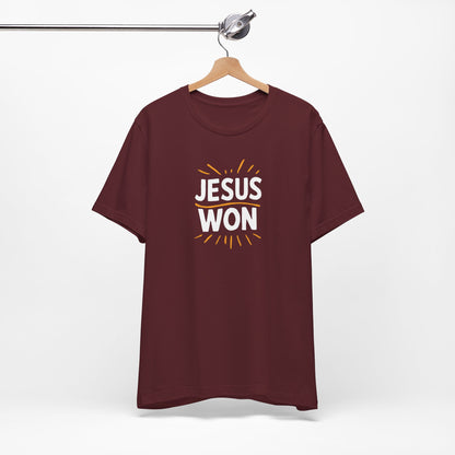 Jesus Won - Short Sleeve Tee