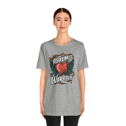 Psalm 91 Warrior - Short Sleeve Tee