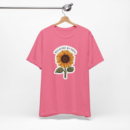 Walking By Faith - Short Sleeve Tee