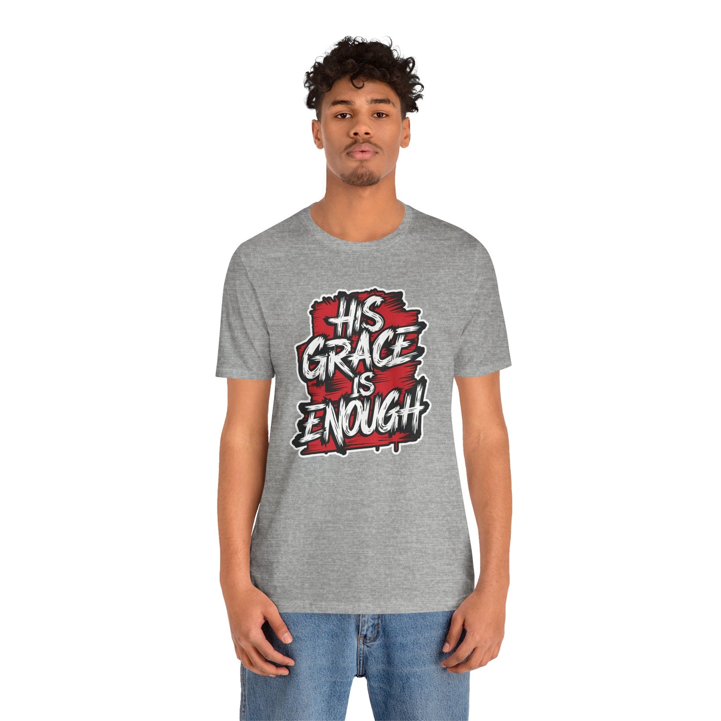 His Grace is Enough - Short Sleeve Tee