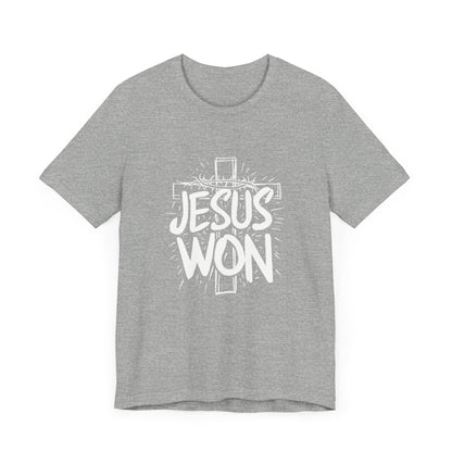 Jesus Won - Short Sleeve Tee