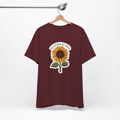 Walking By Faith - Short Sleeve Tee