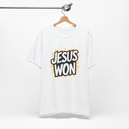 Jesus Won - Short Sleeve Tee
