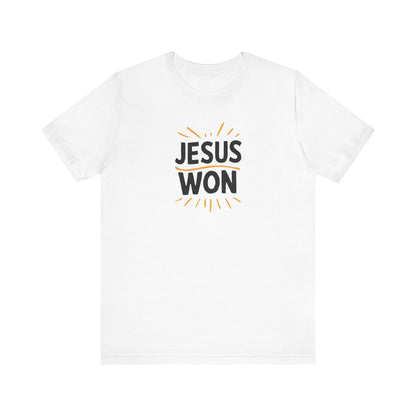 Jesus Won - Short Sleeve Tee