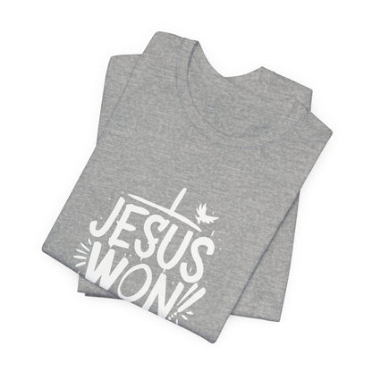 Jesus Won - Short Sleeve Tee