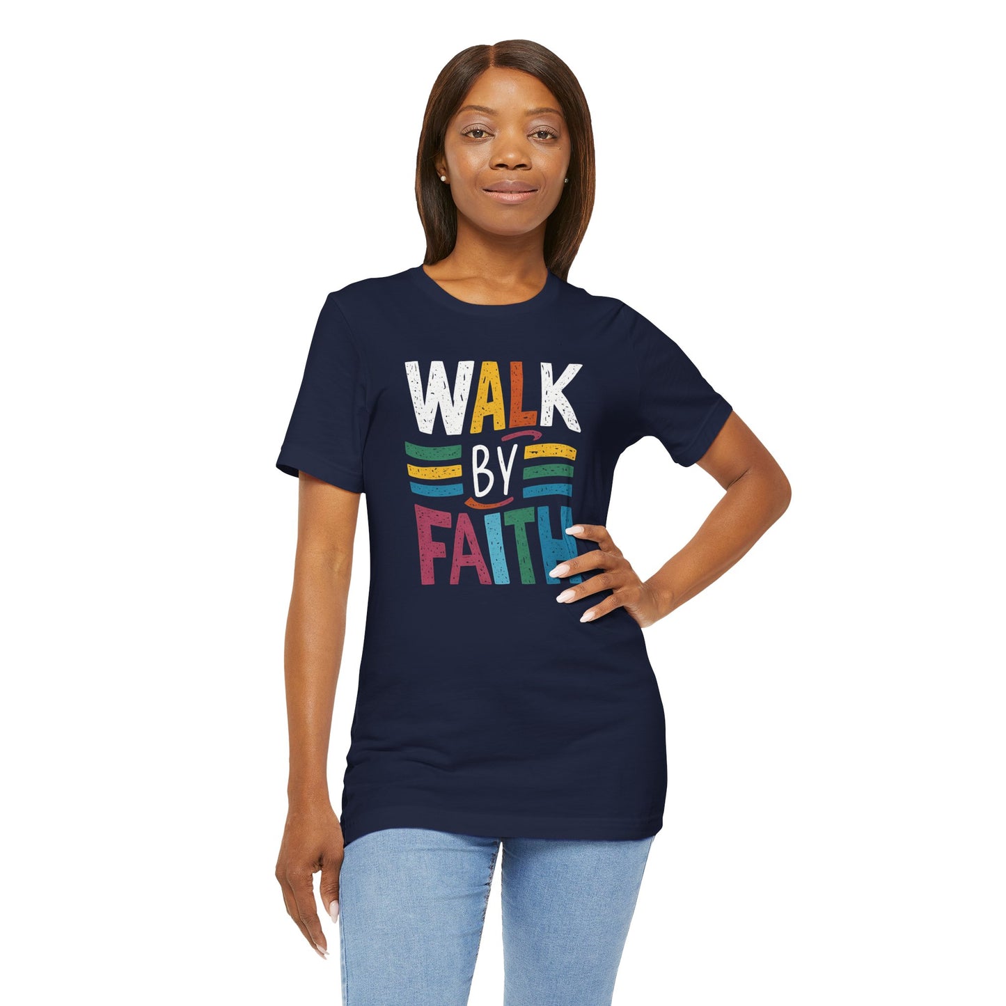 Walk by Faith - Short Sleeve Tee