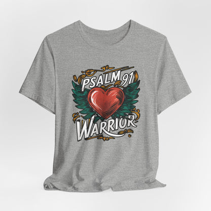 Psalm 91 Warrior - Short Sleeve Tee