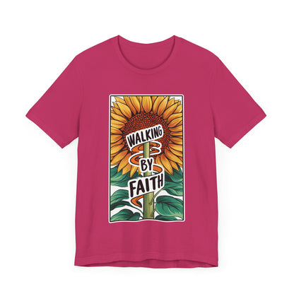 Walking By Faith - Short Sleeve Tee
