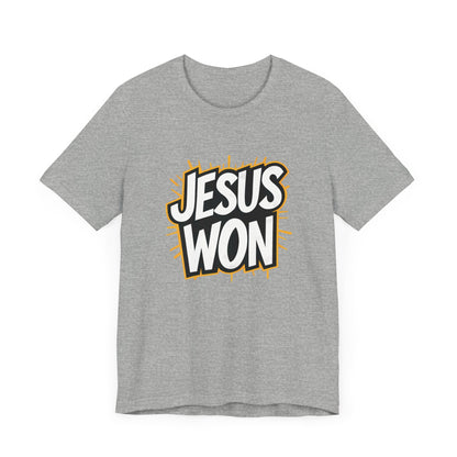 Jesus Won - Short Sleeve Tee
