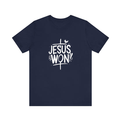 Jesus Won - Short Sleeve Tee
