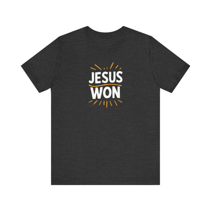 Jesus Won - Short Sleeve Tee