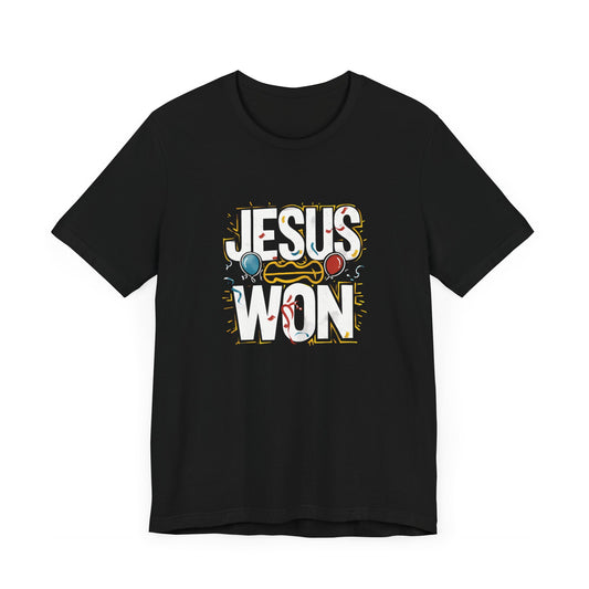 Jesus Won - Short Sleeve Tee