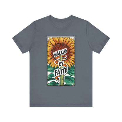 Walking By Faith - Short Sleeve Tee