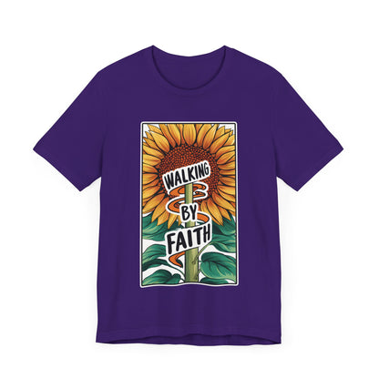 Walking By Faith - Short Sleeve Tee