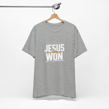 Jesus Won - Short Sleeve Tee