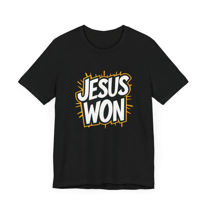 Jesus Won - Short Sleeve Tee
