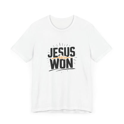 Jesus Won - Short Sleeve Tee