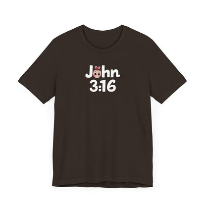 John 3:16 - Short Sleeve Tee